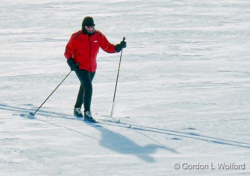 Cross-country Skiier_05214.jpg - Photographed at Ottawa, Ontario, Canada.